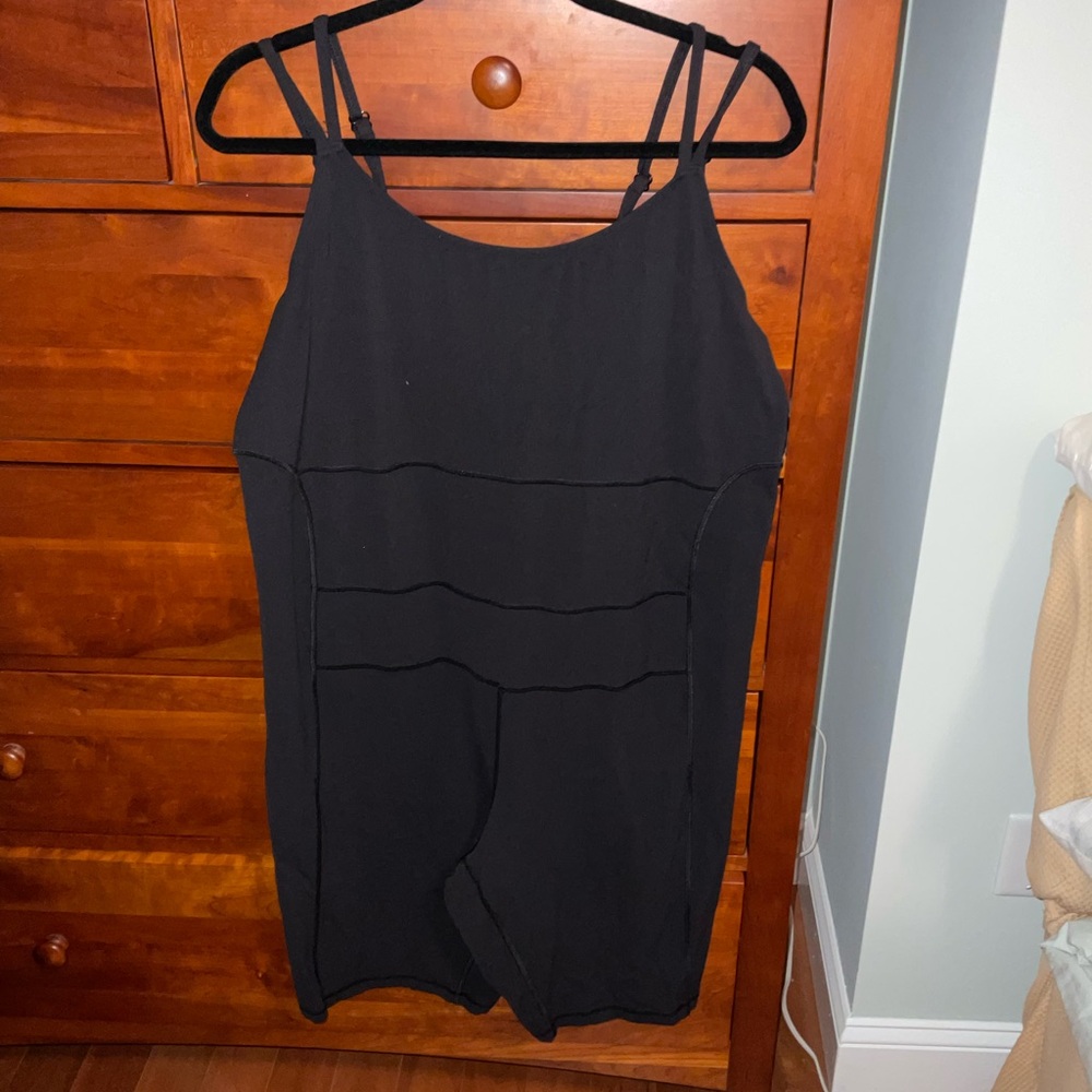 Universal Standard Next 2 Naked Black Bodyshort, Size L 22-24